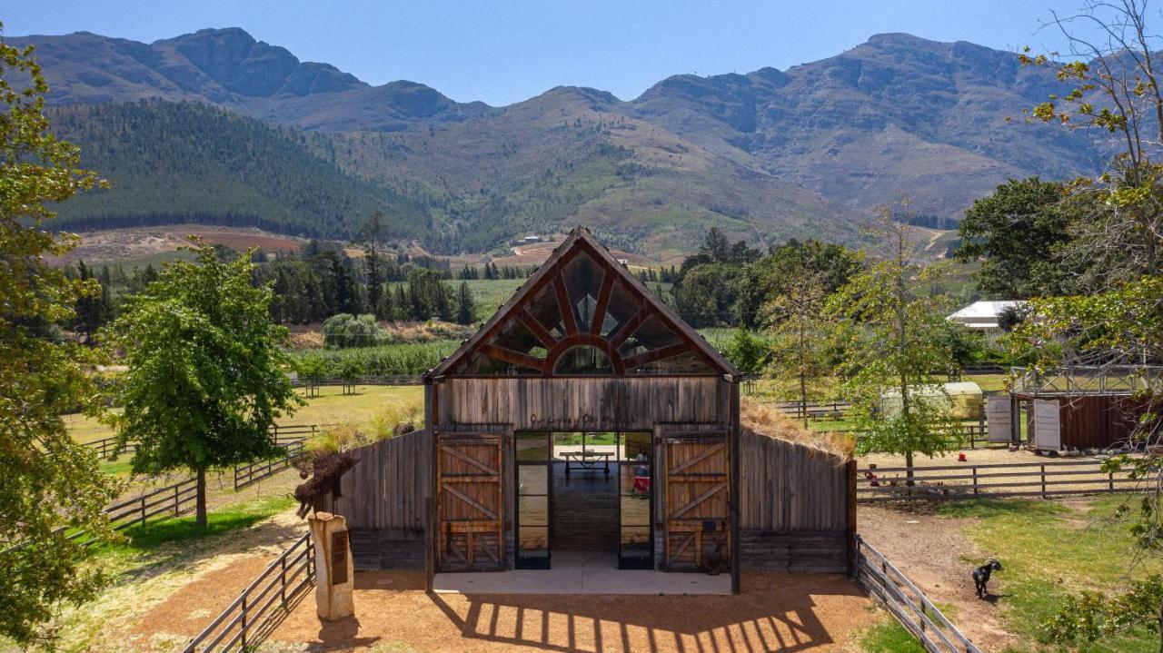 Hotel Inspiring Farm Sanctuary And Famous Painting Pig Franschhoek Exteriér fotografie